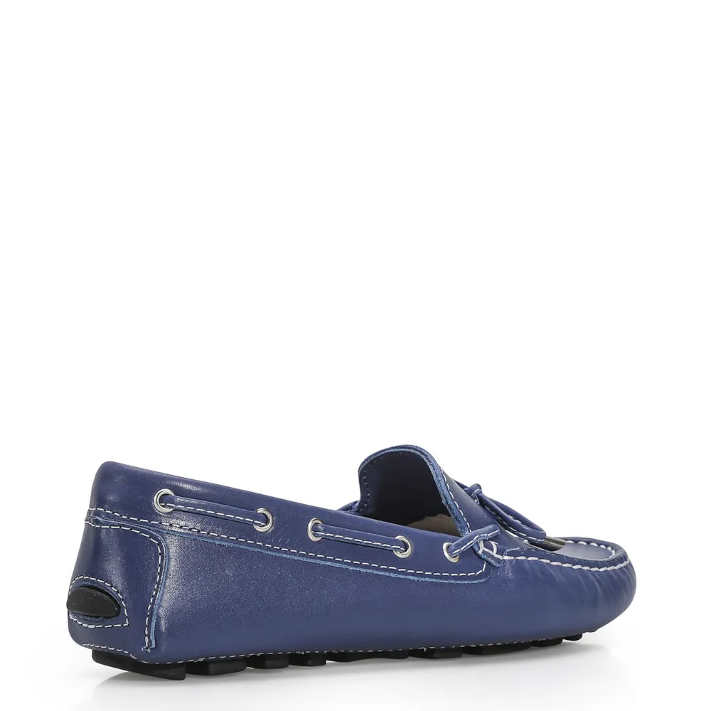 Mocassim Dockside Couro Azul - imagem 3