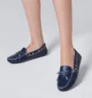Mocassim Dockside Couro Azul - imagem 2