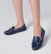 Mocassim Dockside Couro Azul - imagem 2