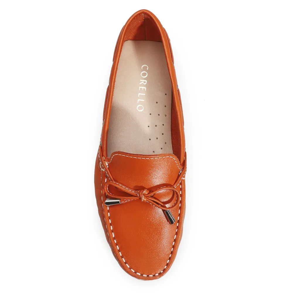 Mocassim Dockside Couro Laranja - imagem 5