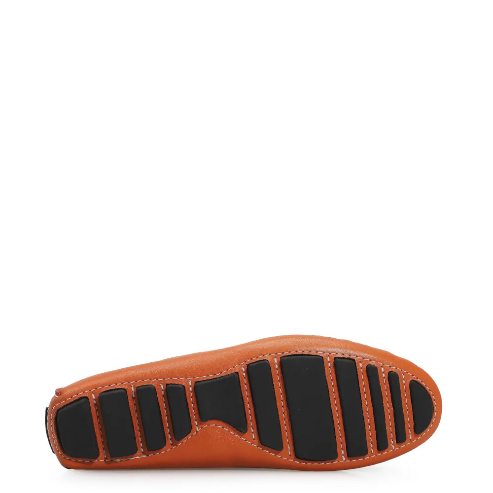 Mocassim Dockside Couro Laranja - imagem 7