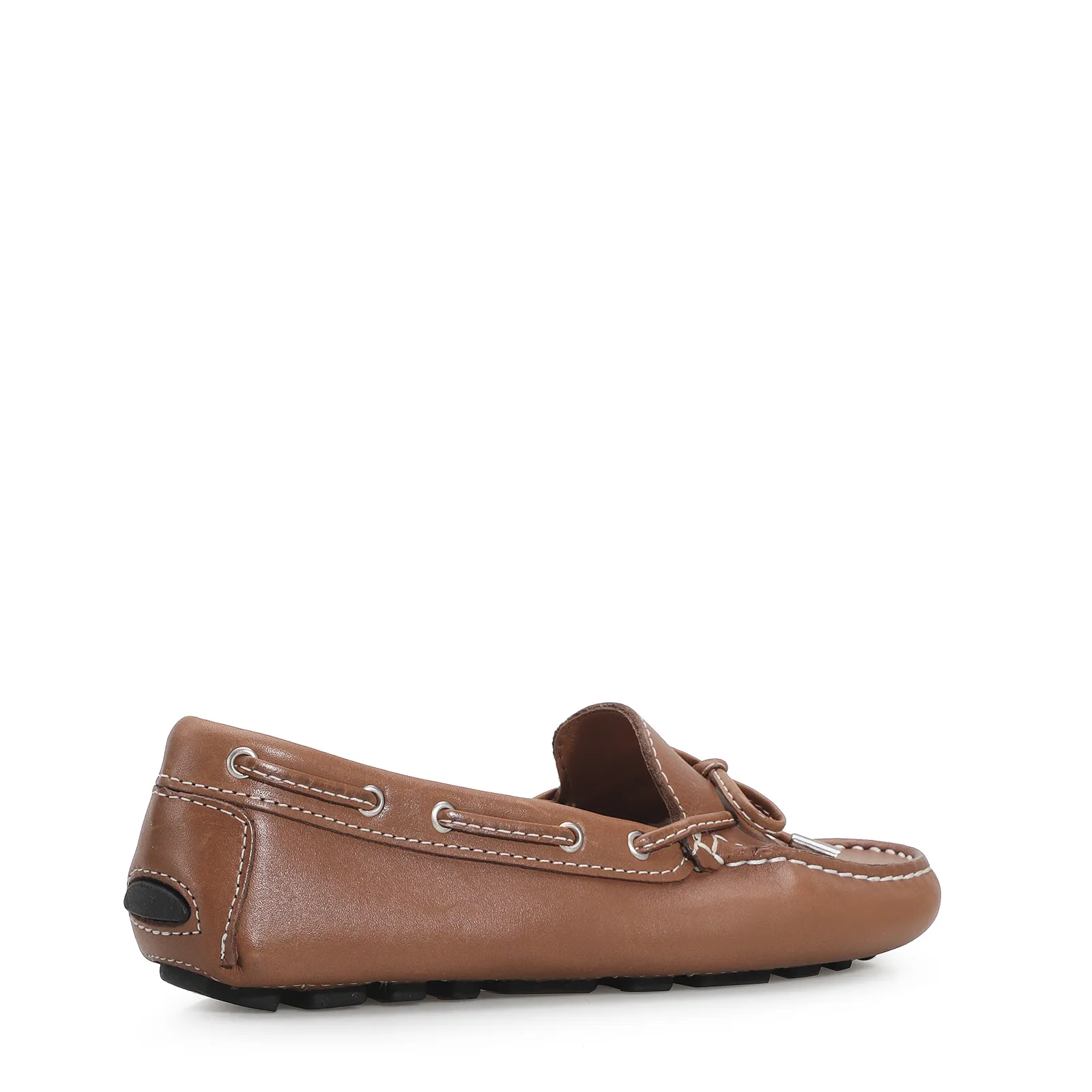 Mocassim Dockside Couro Marrom