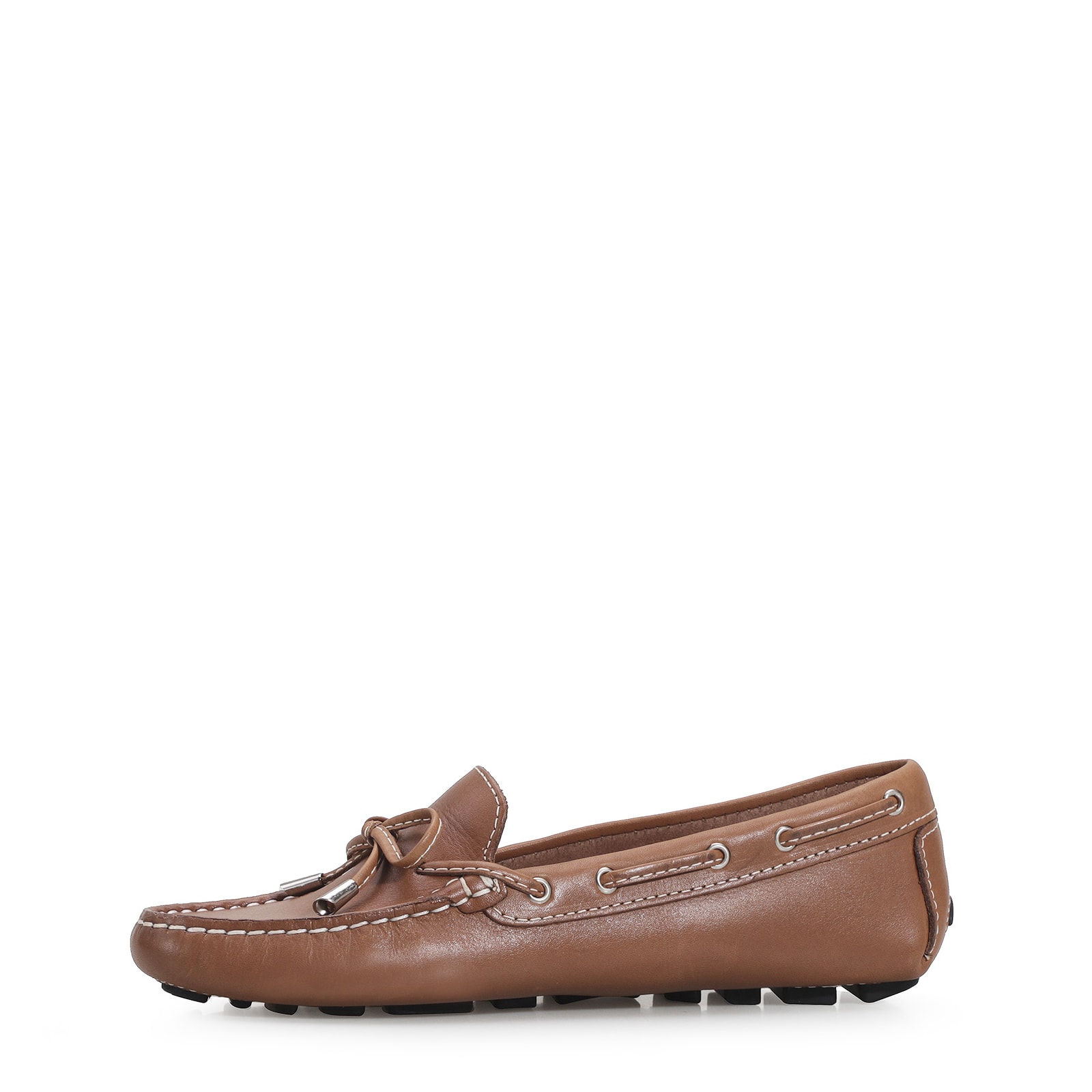 Mocassim Dockside Couro Marrom