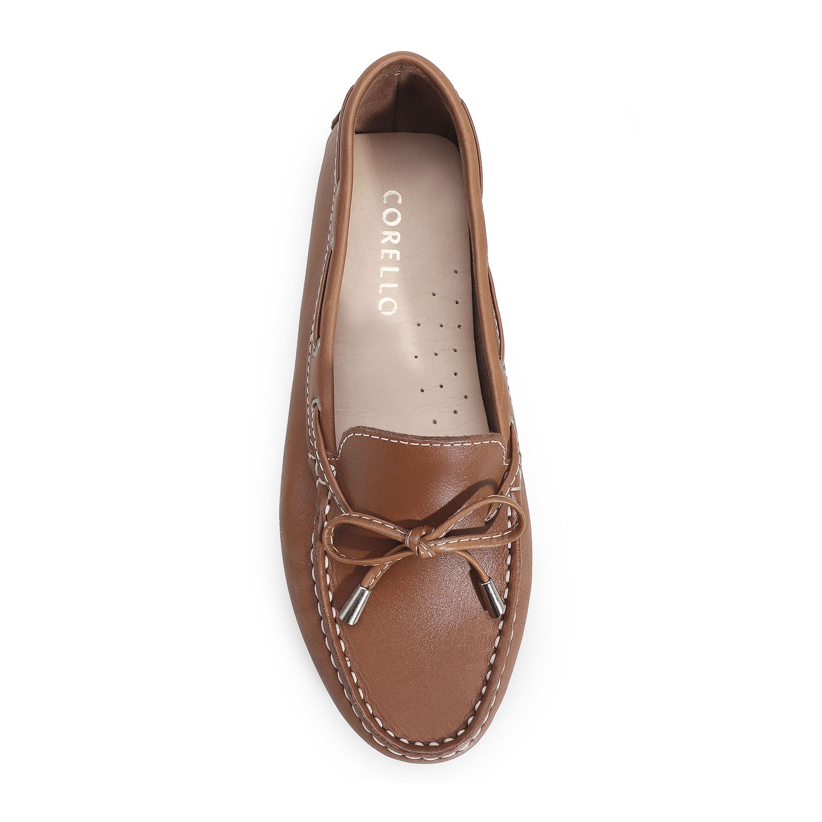 Mocassim Dockside Couro Marrom