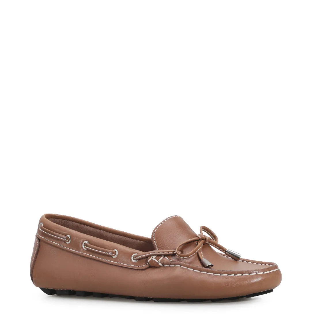 Mocassim Dockside Couro Marrom