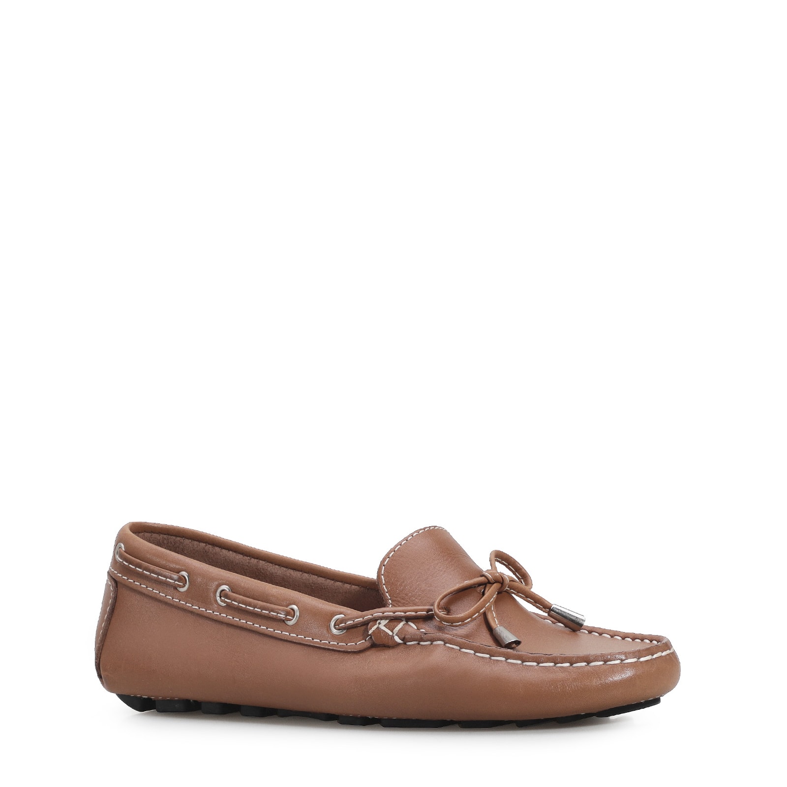 Mocassim Dockside Couro Marrom