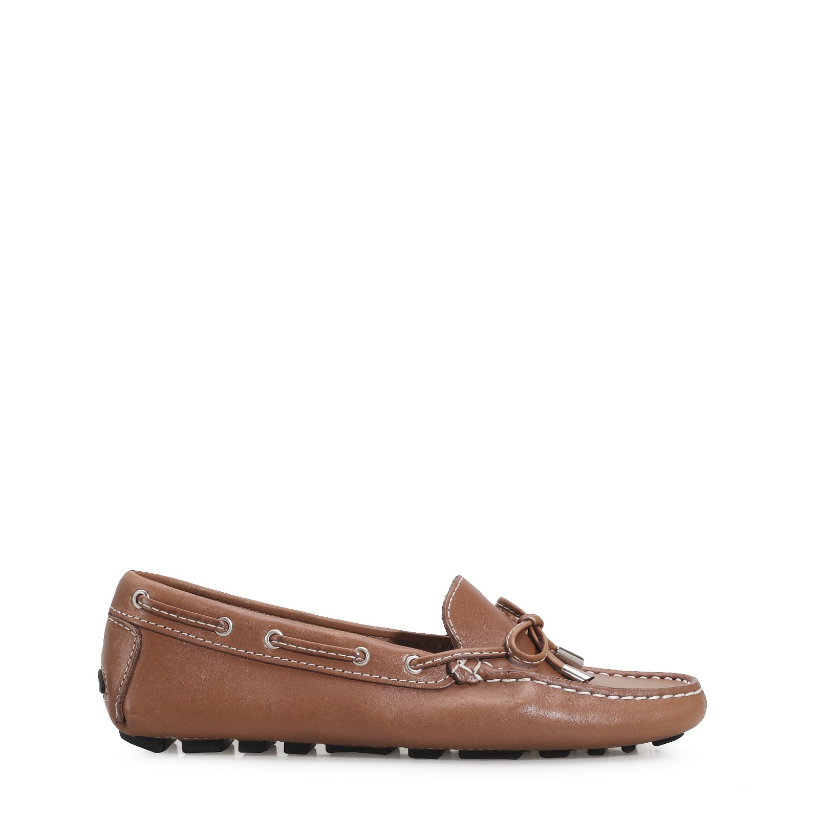 Mocassim Dockside Couro Marrom