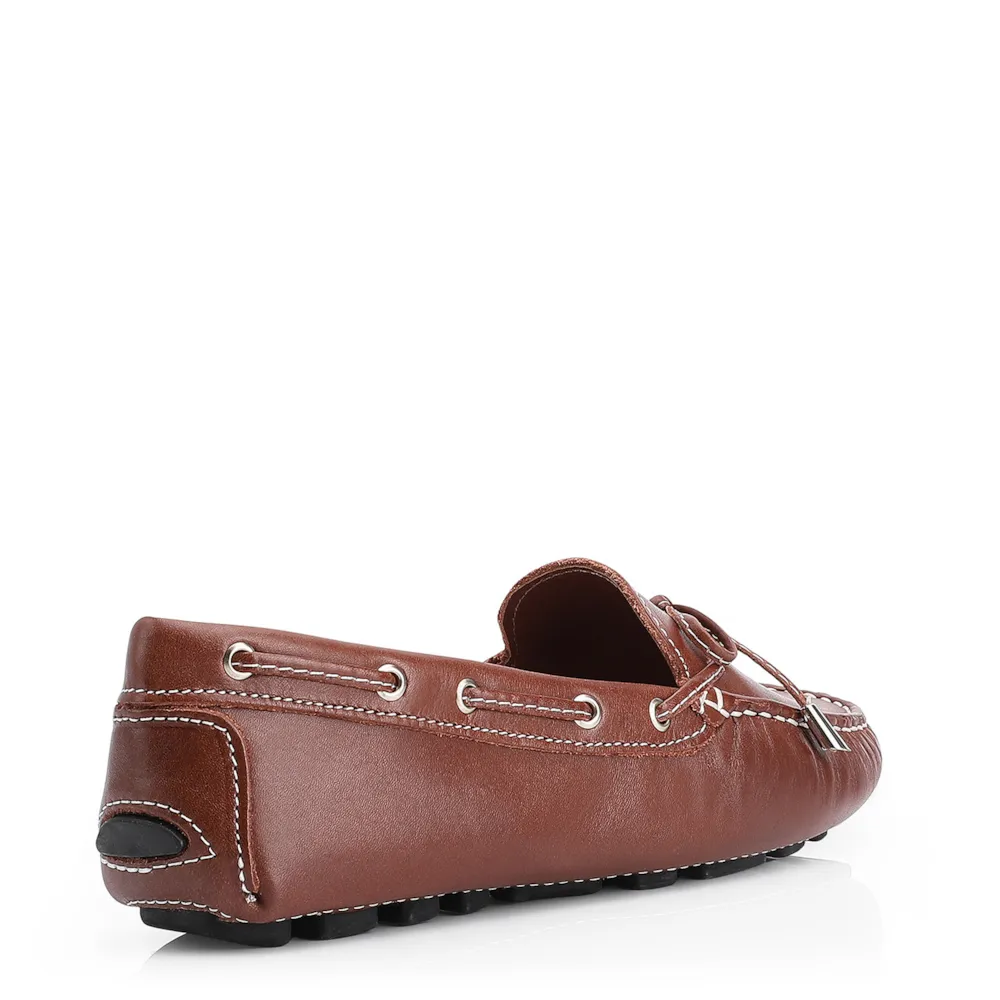 Mocassim Dockside Couro Marrom - imagem 3