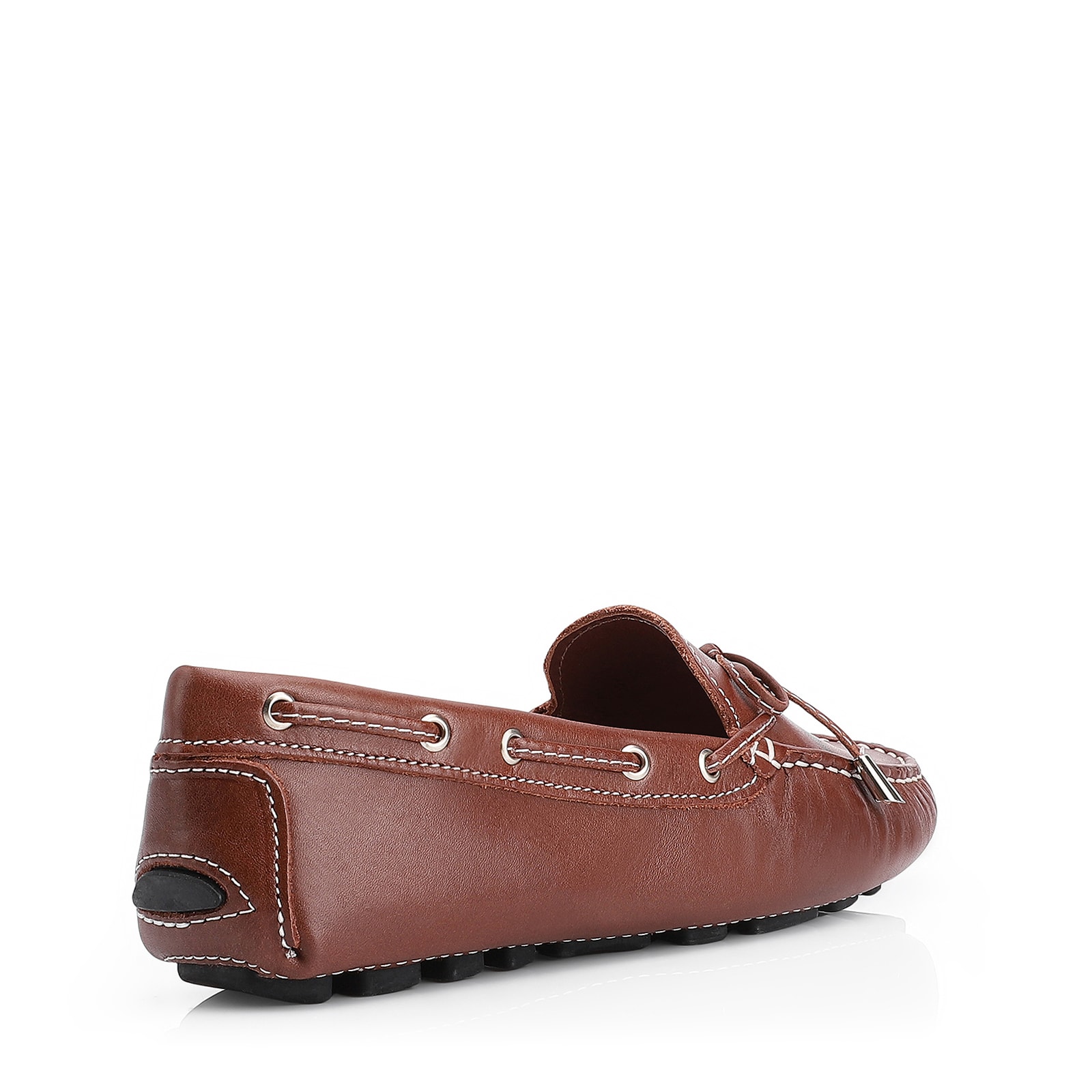 Mocassim Dockside Couro Marrom