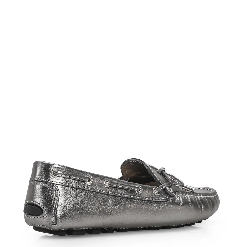 Mocassim Dockside Couro Prata - imagem 4