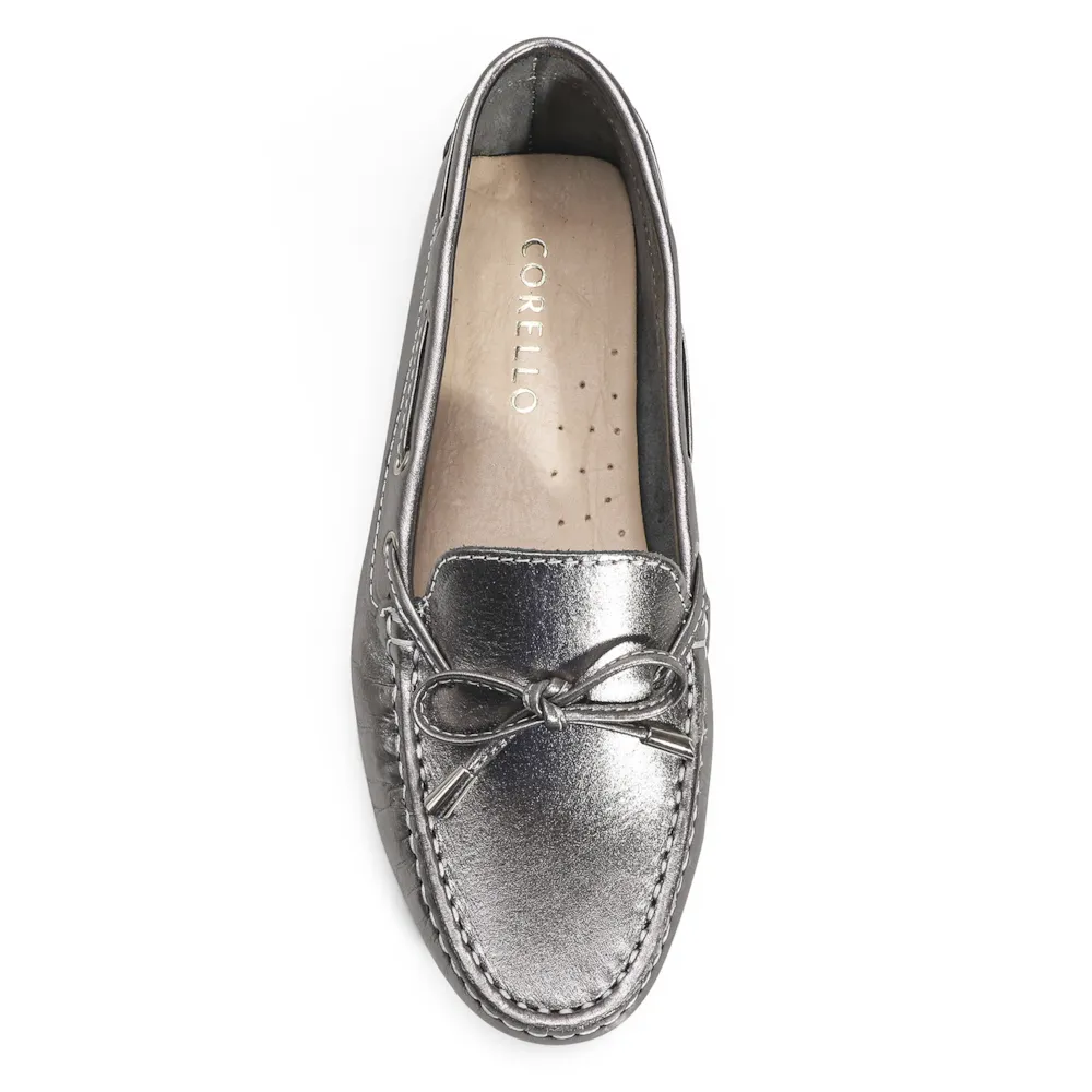Mocassim Dockside Couro Prata - imagem 6