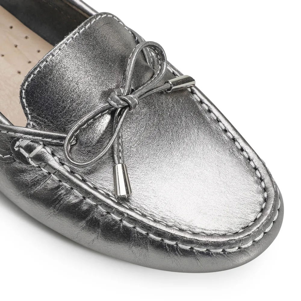 Mocassim Dockside Couro Prata - imagem 7