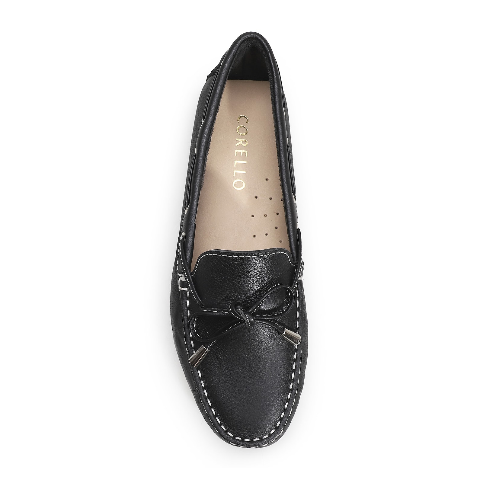 Mocassim Dockside Couro Preto