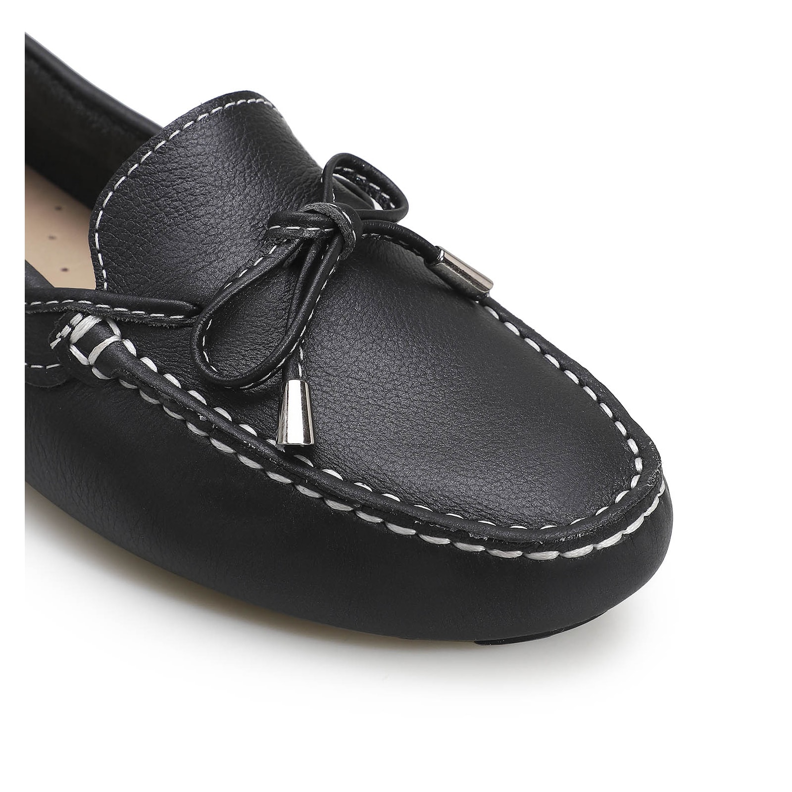 Mocassim Dockside Couro Preto