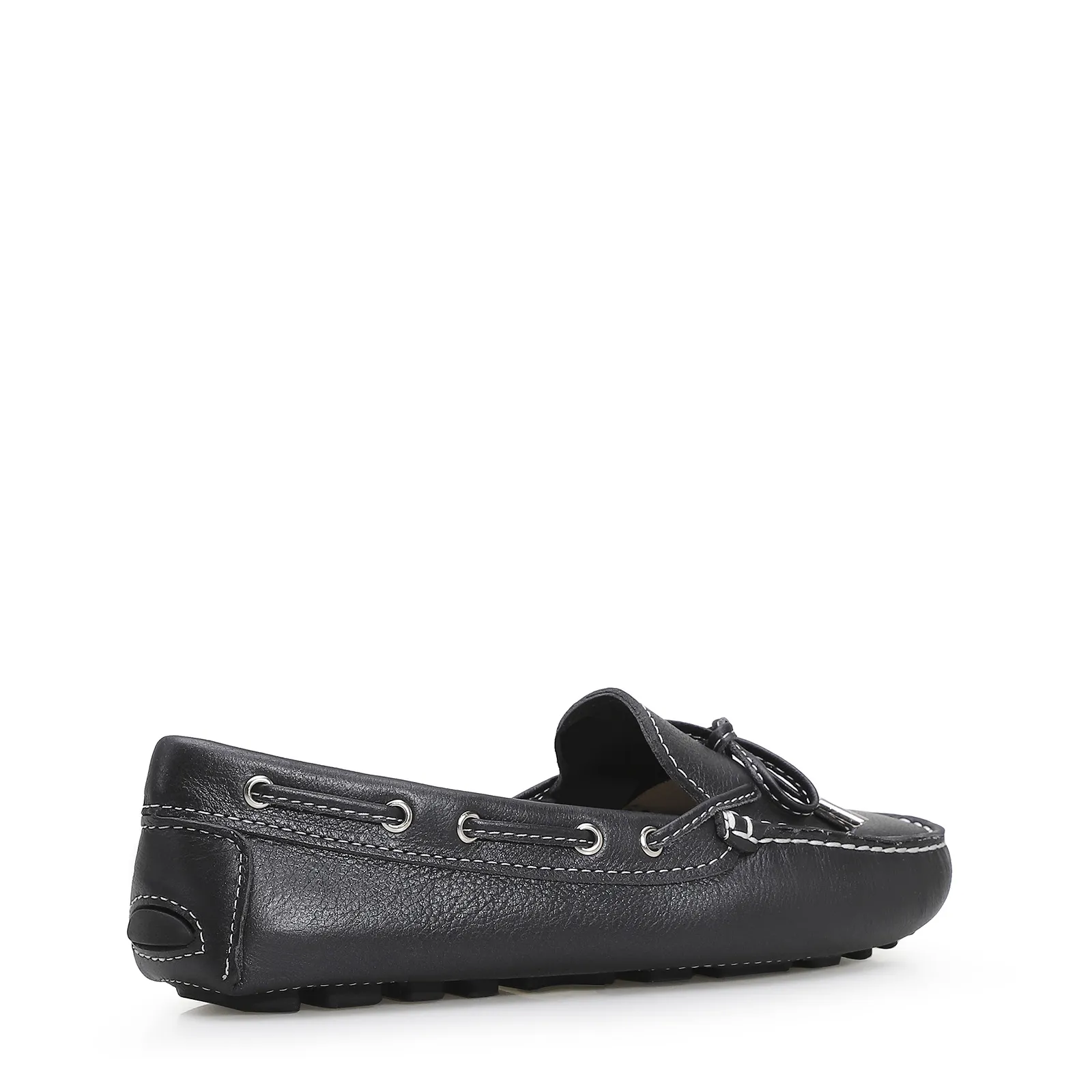 Mocassim Dockside Couro Preto