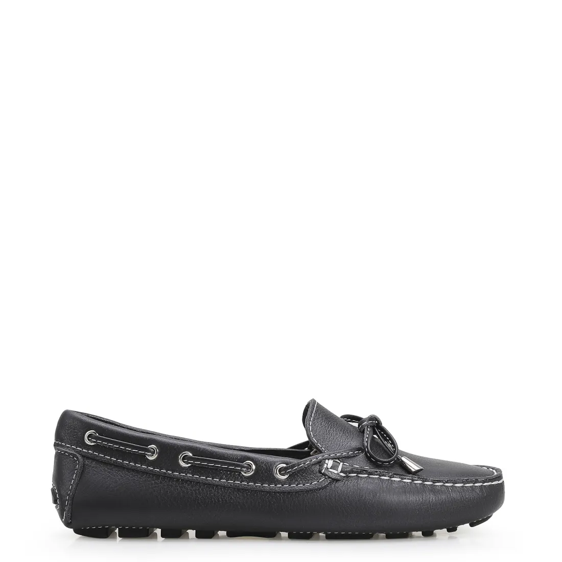 Mocassim Dockside Couro Preto - foto 2