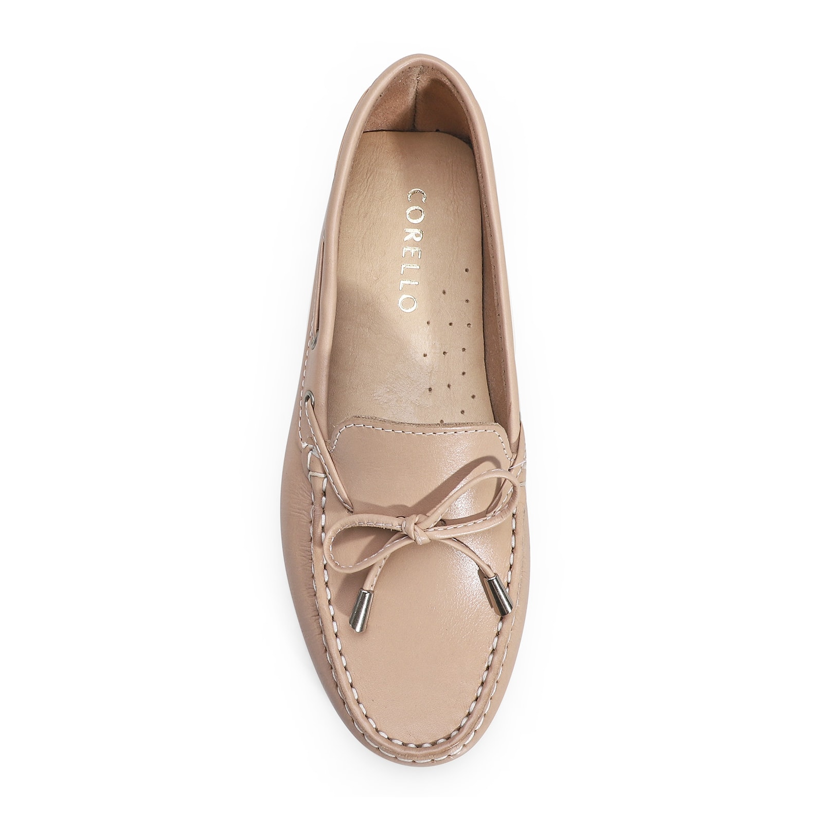 Mocassim Dockside Couro Rosado