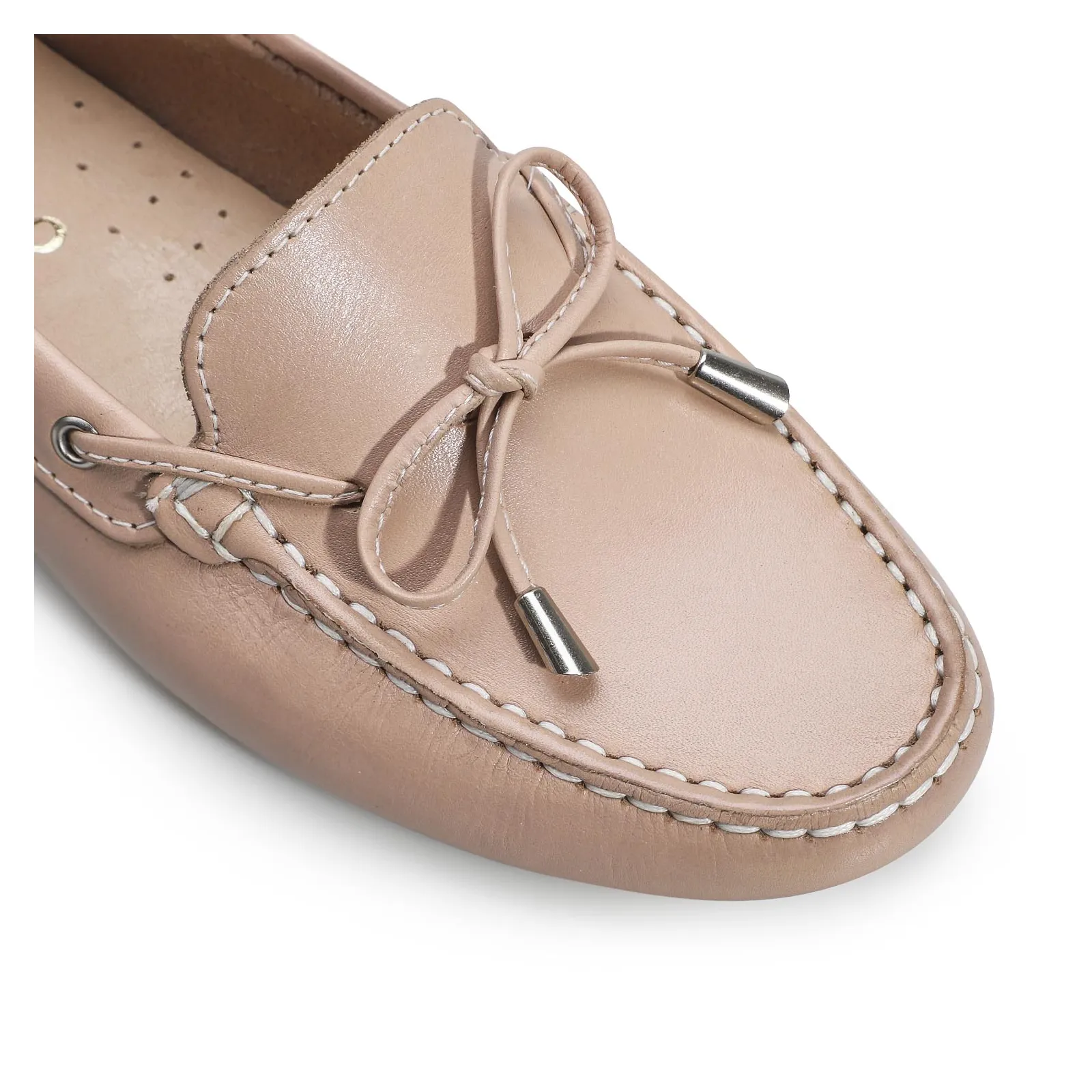 Mocassim Dockside Couro Rosado