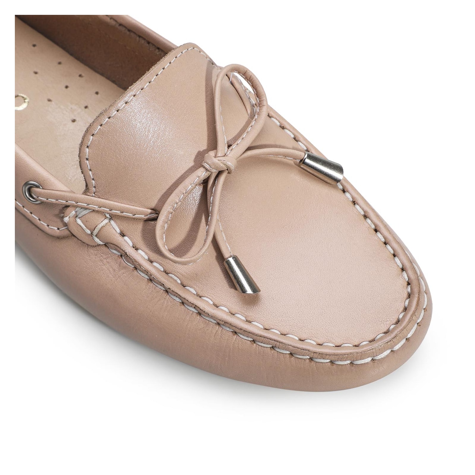 Mocassim Dockside Couro Rosado