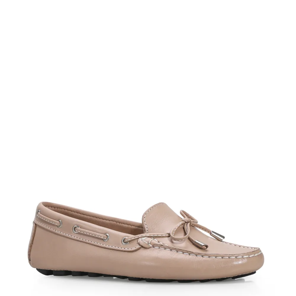 Mocassim Dockside Couro Rosado