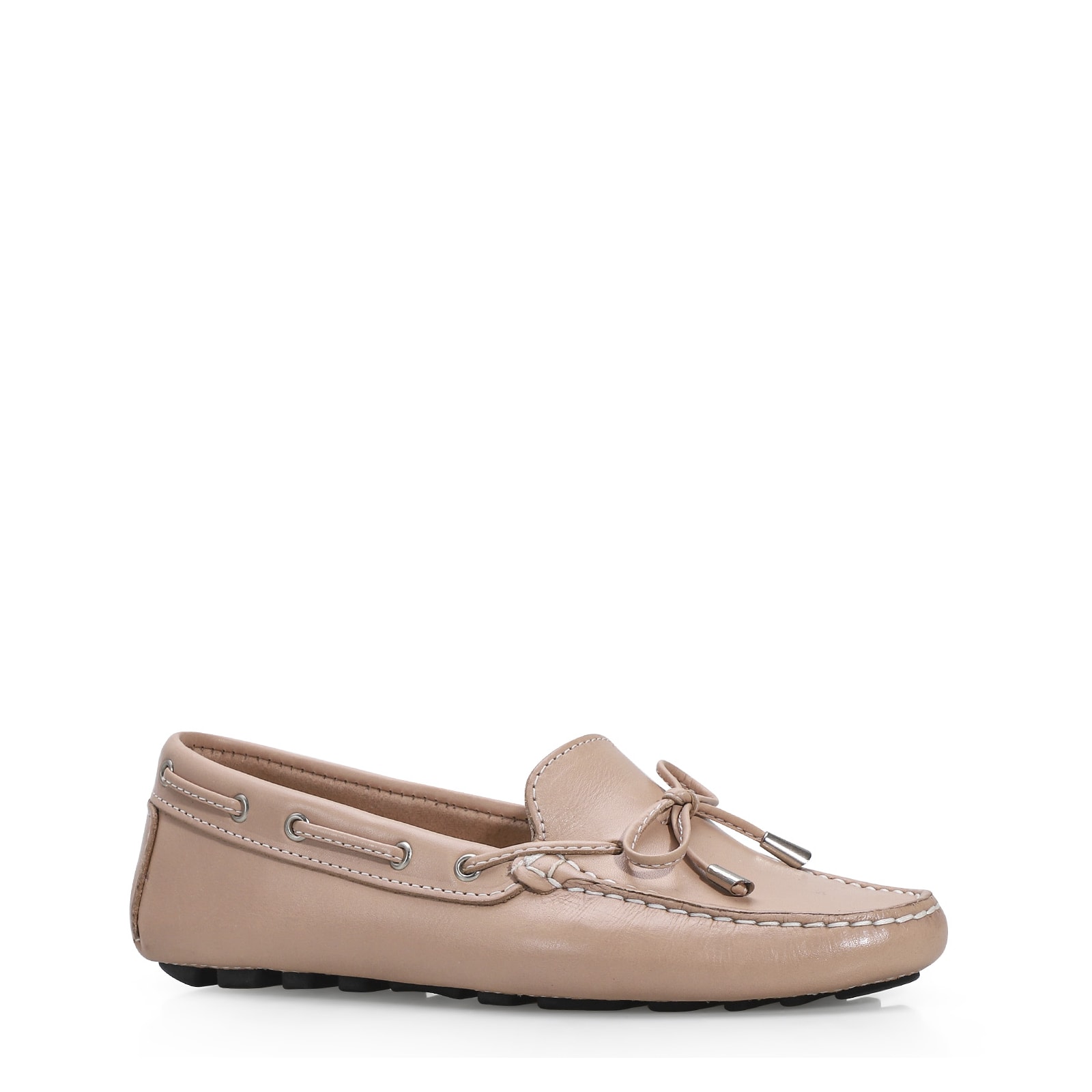 Mocassim Dockside Couro Rosado