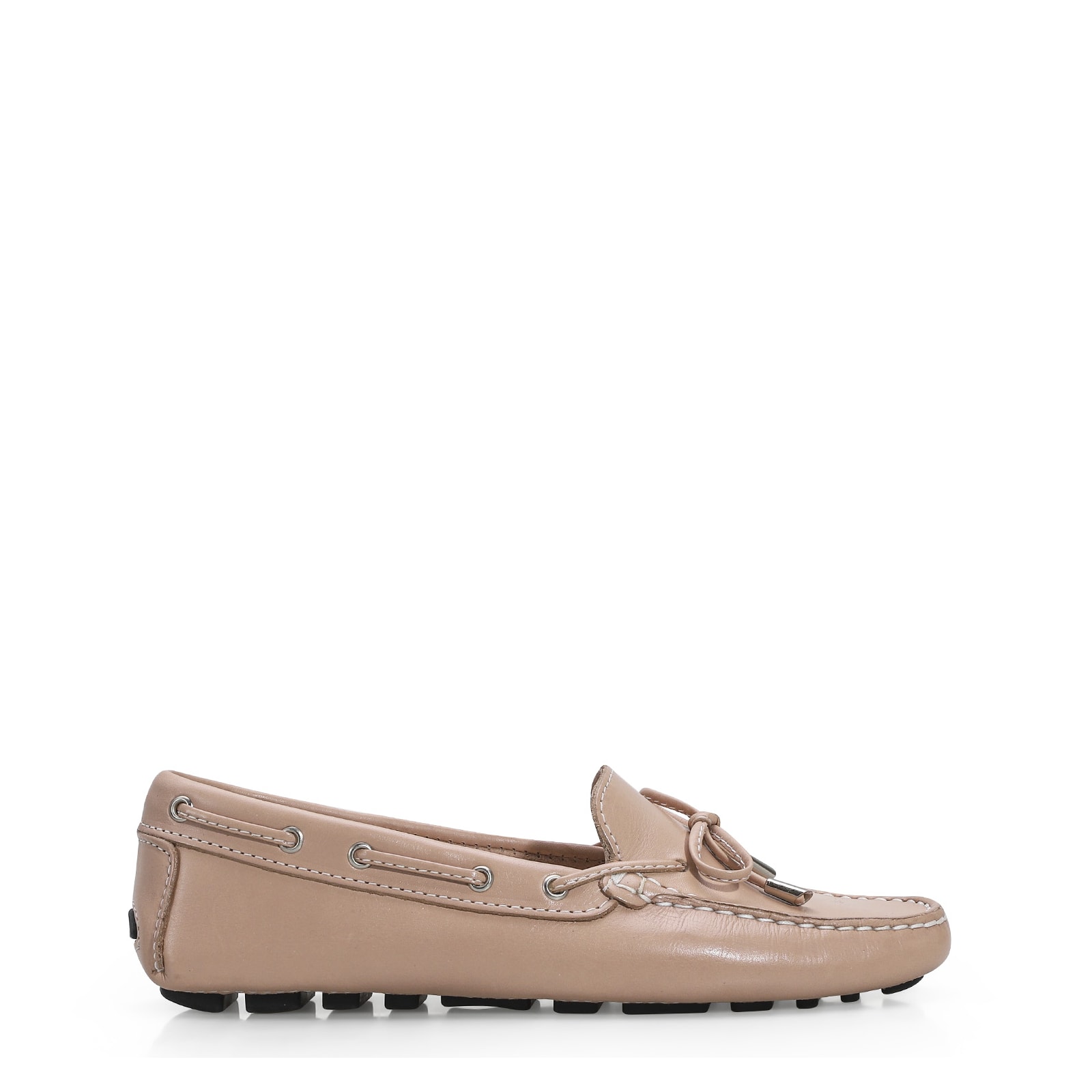 Mocassim Dockside Couro Rosado