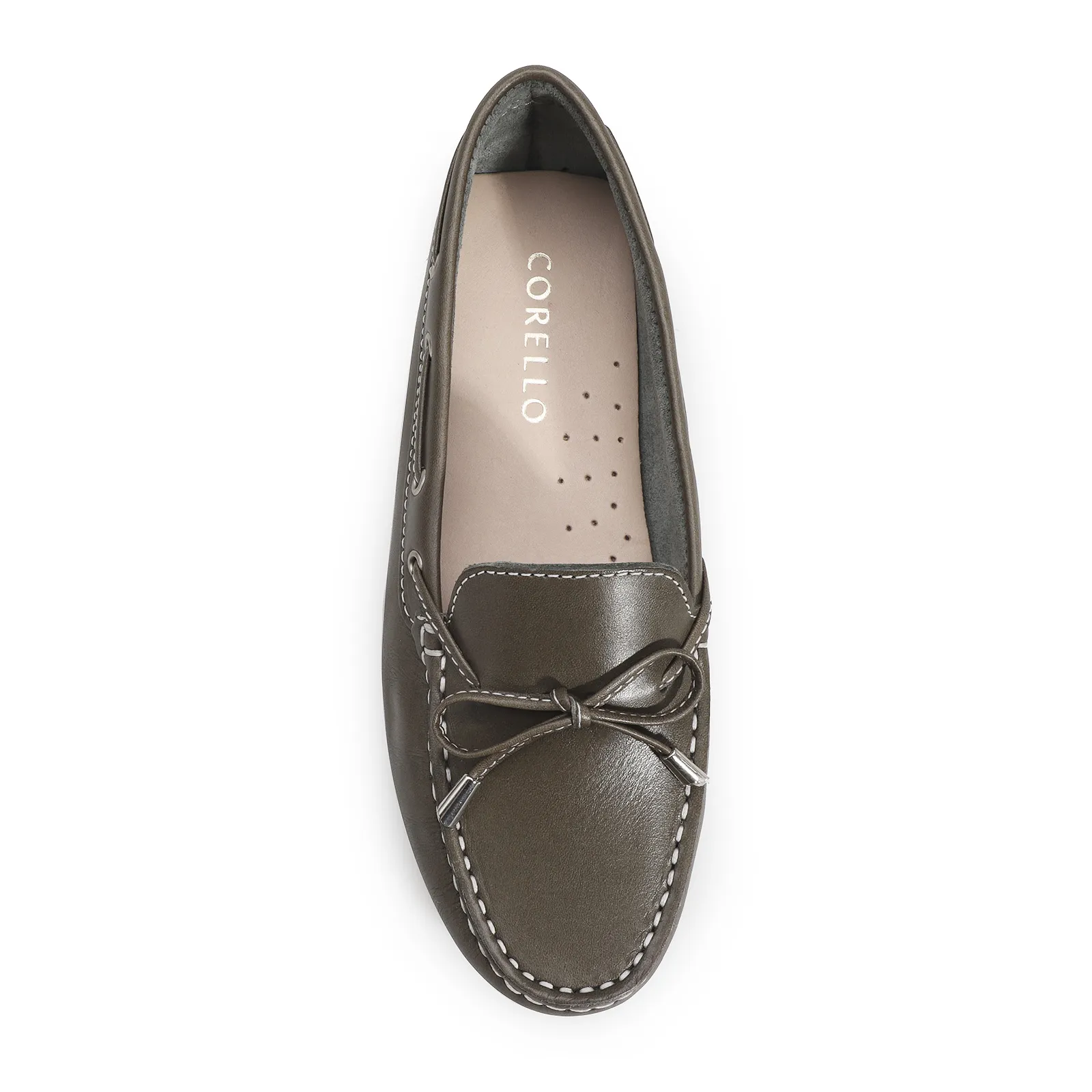 Mocassim Dockside Couro Verde