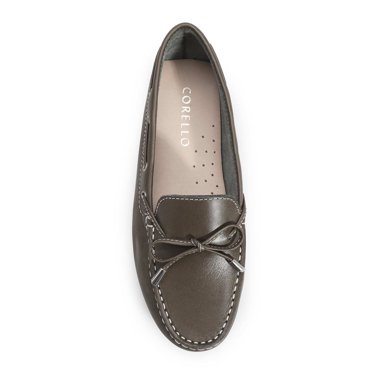 Mocassim Dockside Couro Verde