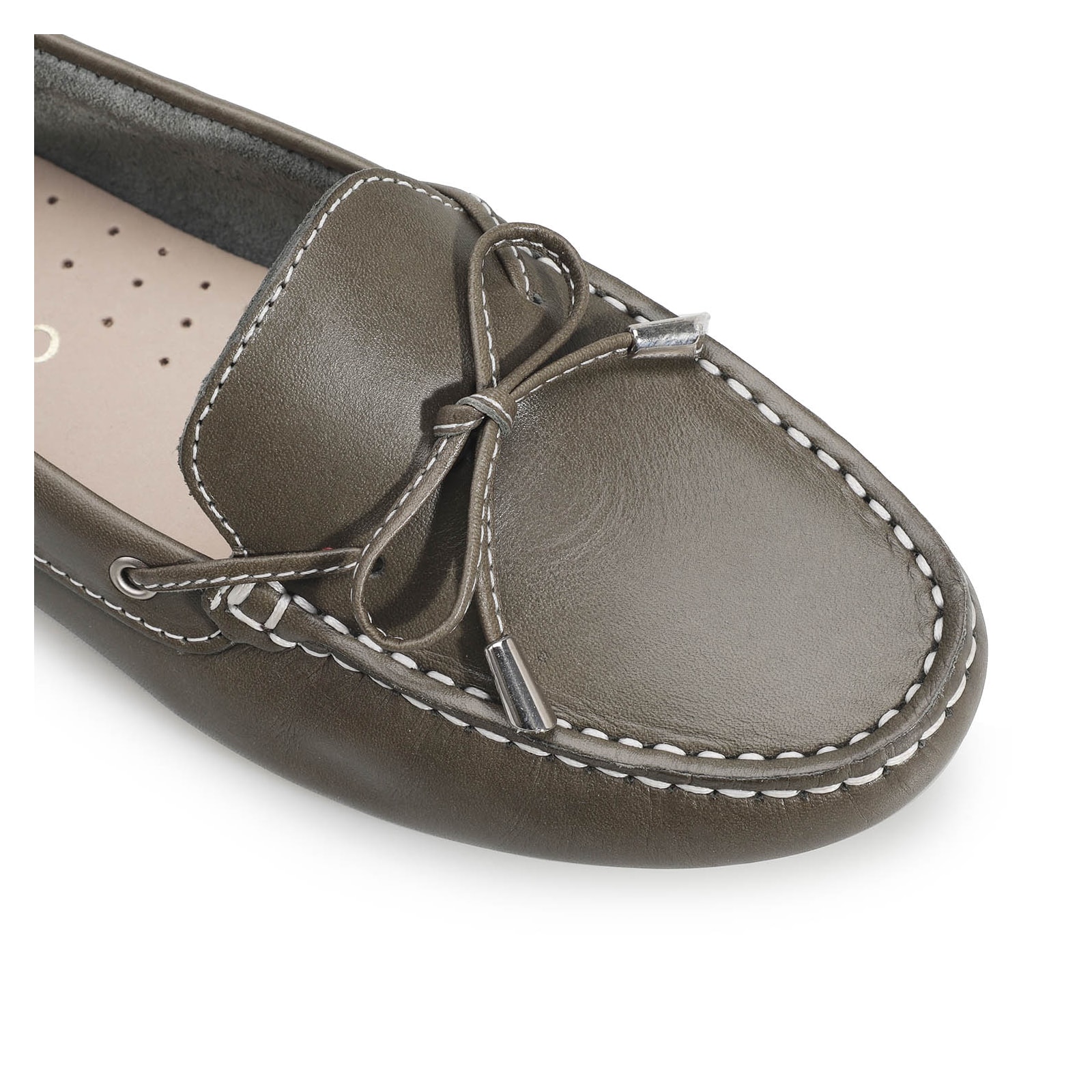 Mocassim Dockside Couro Verde