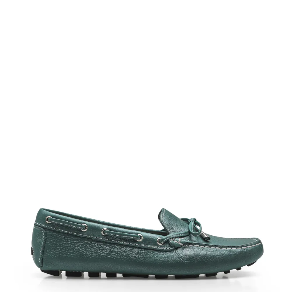 Mocassim Dockside Couro Verde - imagem 2