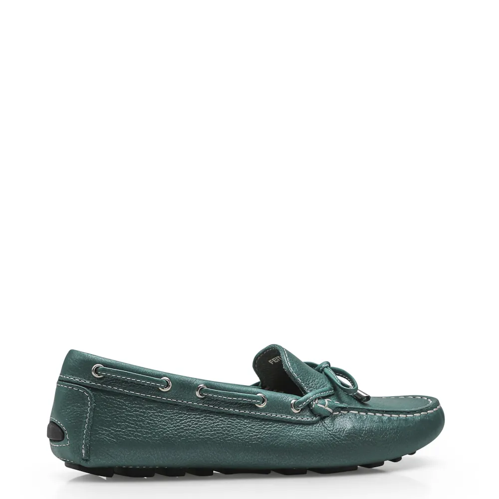 Mocassim Dockside Couro Verde - imagem 3