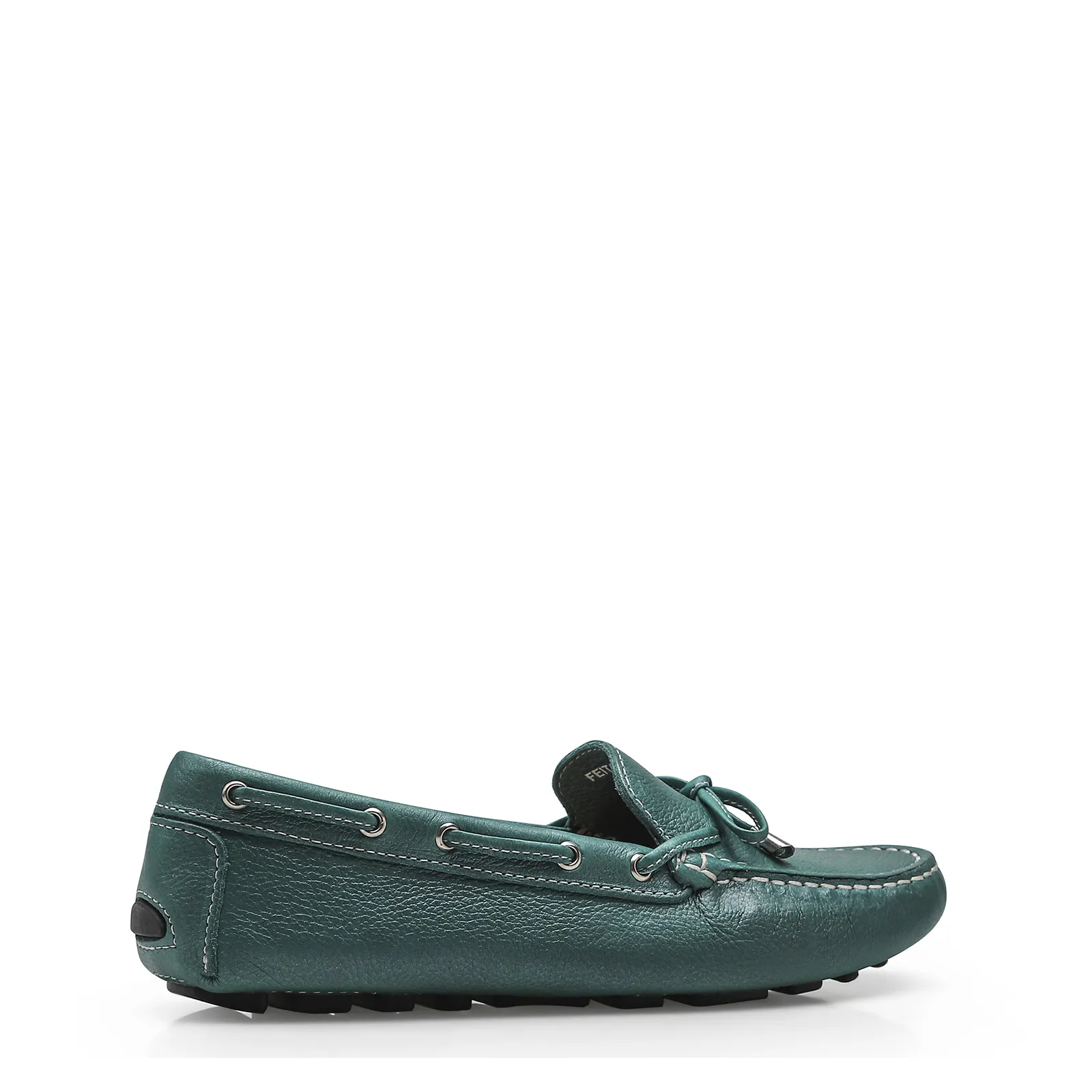 Mocassim Dockside Couro Verde