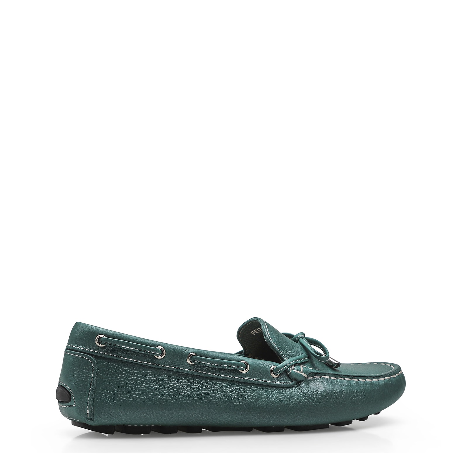 Mocassim Dockside Couro Verde
