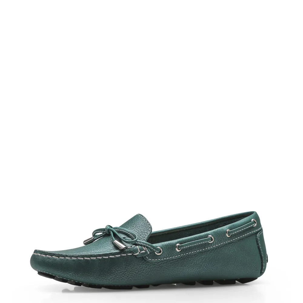 Mocassim Dockside Couro Verde - imagem 4