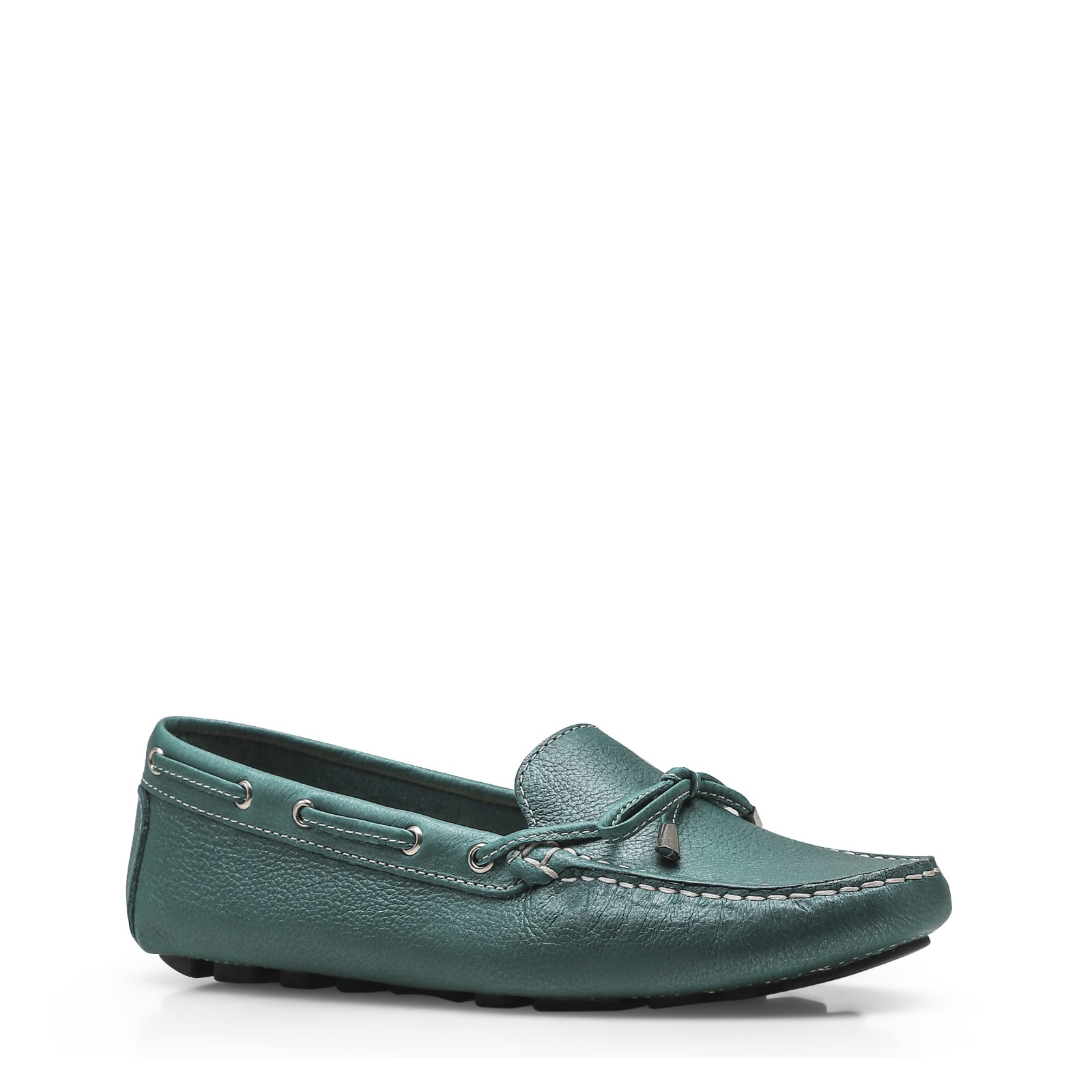 Mocassim Dockside Couro Verde