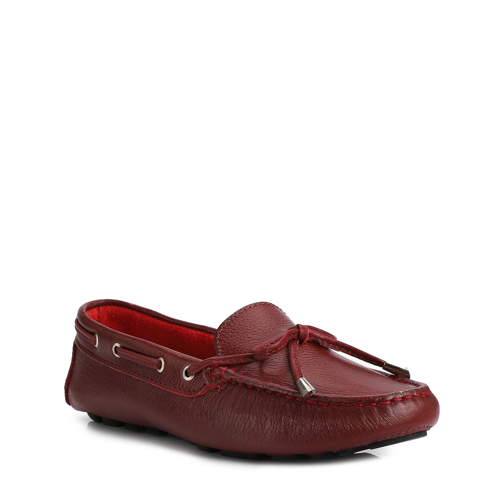 Mocassim Dockside Couro Vinho