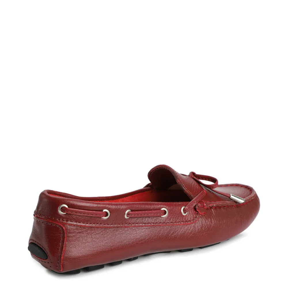 Mocassim Dockside Couro Vinho - imagem 3