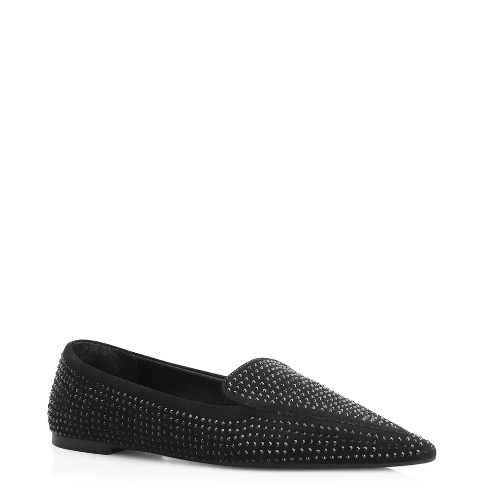 Mocassim Hotfix Alt Nobuck Preto