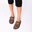Mocassim Jacquard Paisley/Alt Marrom Escuro - imagem 2