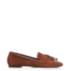 Mocassim Laser Cut Couro Camurça Marrom - imagem 3