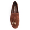 Mocassim Laser Cut Couro Camurça Marrom - imagem 6