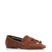 Mocassim Laser Cut Couro Camurça Marrom - imagem 1