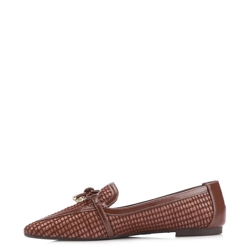 Mocassim Marrom Alt Tramado Laço - imagem 5