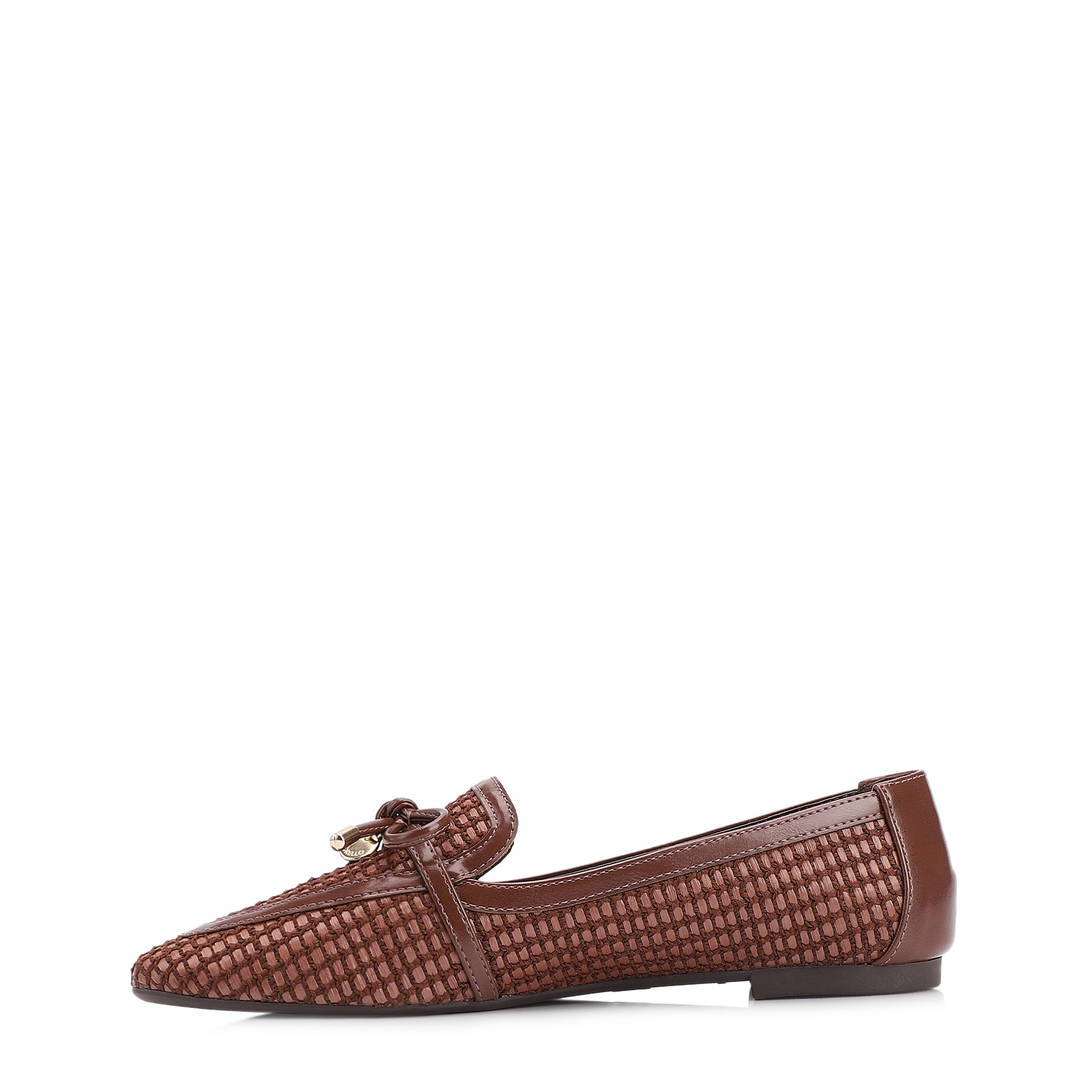Mocassim Marrom Alt Tramado Laço