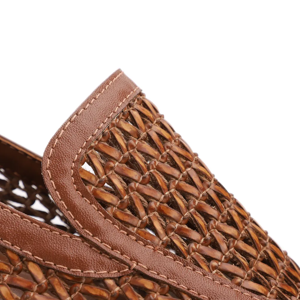Mocassim Marrom Claro Alt Tramado - imagem 7