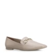 Mocassim Mercy Couro Bege - imagem 1