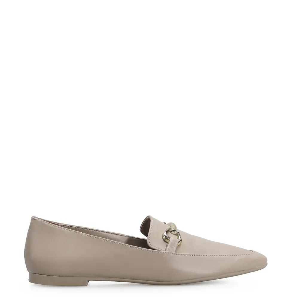 Mocassim Mercy Couro Bege - imagem 2