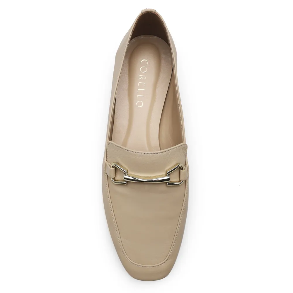 Mocassim Mercy Couro Bege - imagem 5