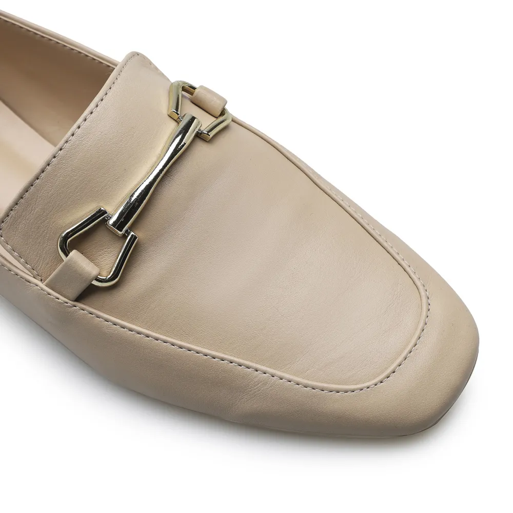 Mocassim Mercy Couro Bege - imagem 6
