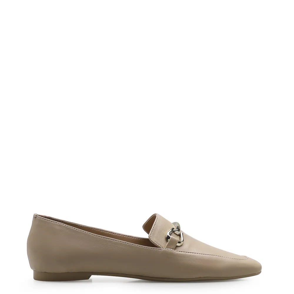 Mocassim Mercy Couro Bege - imagem 2